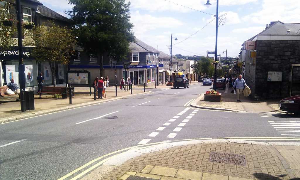 View From Top of Saltash Town